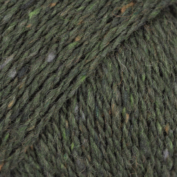DROPS Soft Tweed, färg 17 spinach pie