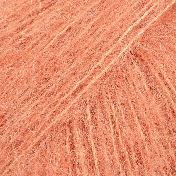 DROPS Brushed Alpaca Silk, färg 22 pale rust