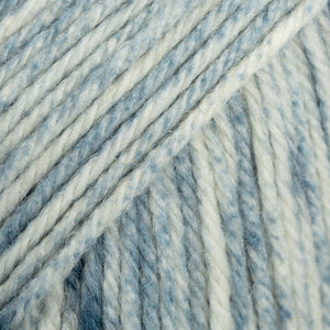 DROPS Fiesta 24 washed denim · print