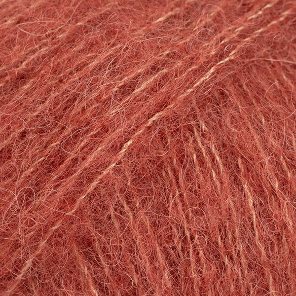 DROPS Brushed Alpaca Silk, färg 24 rust
