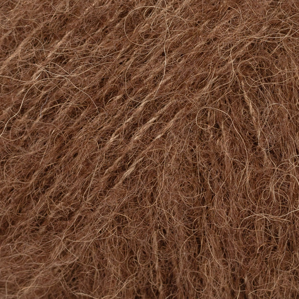 DROPS Brushed Alpaca Silk, färg 38 chocolate