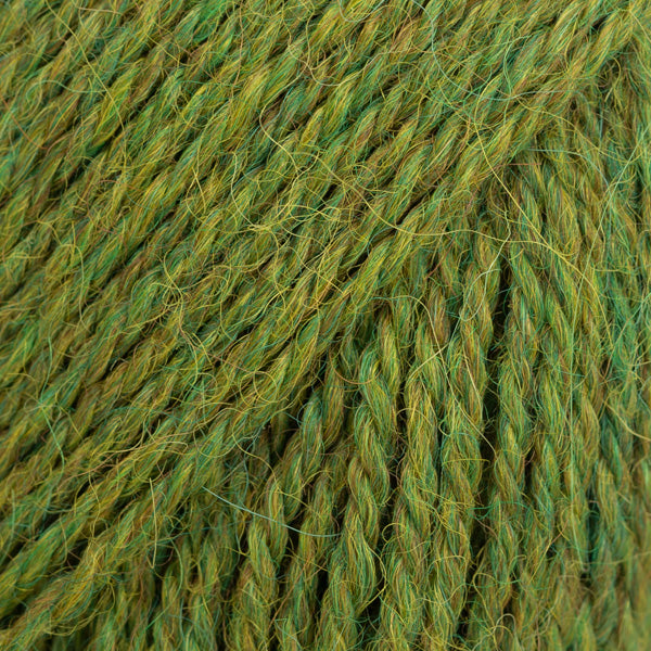 DROPS Alpaca, färg 7238 green grass · mix