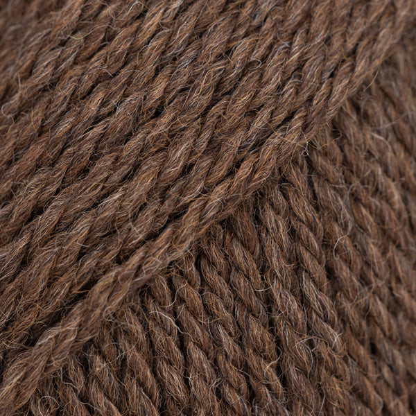DROPS Alaska, färg 93 rustic brown · mix
